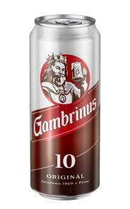 Gambrinus Originál 10, plechovka 0,5l