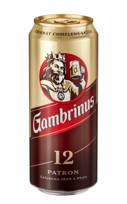 Gambrinus Patron 12, plechovka 0,5l