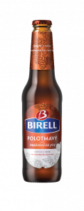 Birell Polotmavý nealkoholické pivo, lahev 0,33l