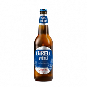 Birell Světlý nealkoholické pivo, lahev 0,5l