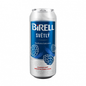 Birell Světlý nealkoholické pivo, plech 0,5l
